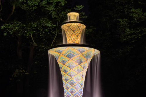 Mosaikbrunnen im Großen Garten, Dresden